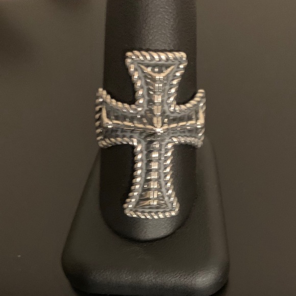 NWOT Carolyn Pollack American West cross ring - Picture 4 of 10